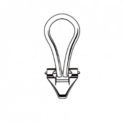 Silver earring clips